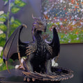 Dragón oscuro en 3D