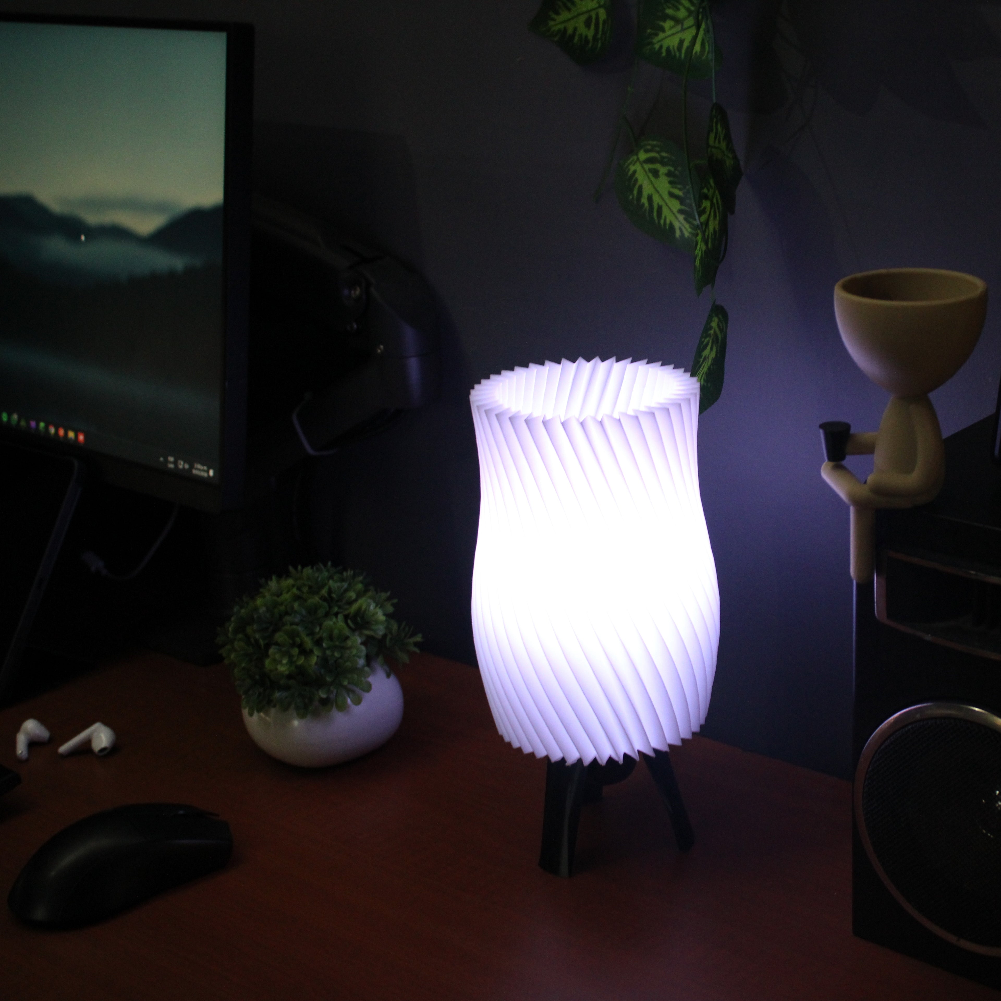 Lampara con luz inteligente